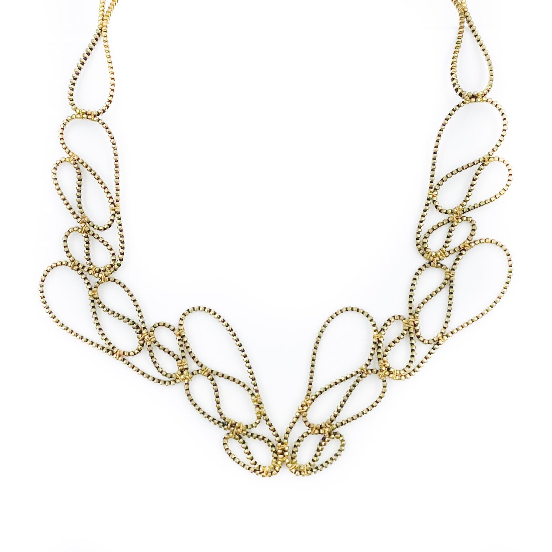 GOLDEN GARDEN ZIPPER NECKLACE — Kate Cusack